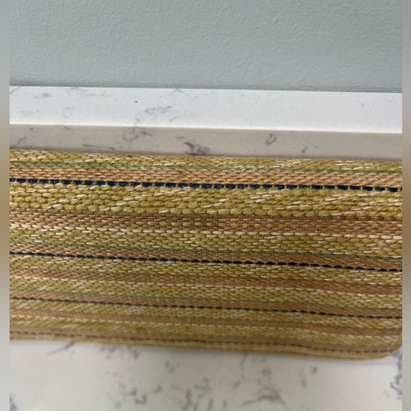 raffia zipper clutch wallet - holds 12 cards plus cash - Picture 2 of 12